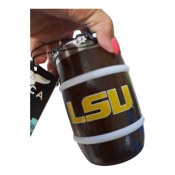 NEW LSU Brown and Yellow Insulated Football Tumbler Mug - Picture 5 of 12